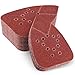 60 Grit Sanding Pads for Black and Decker Mouse Sanders, 12 Holes Hook and Loop Sandpaper - LotFancy Detail Palm Sander Sanding Sheets, Pack of 50