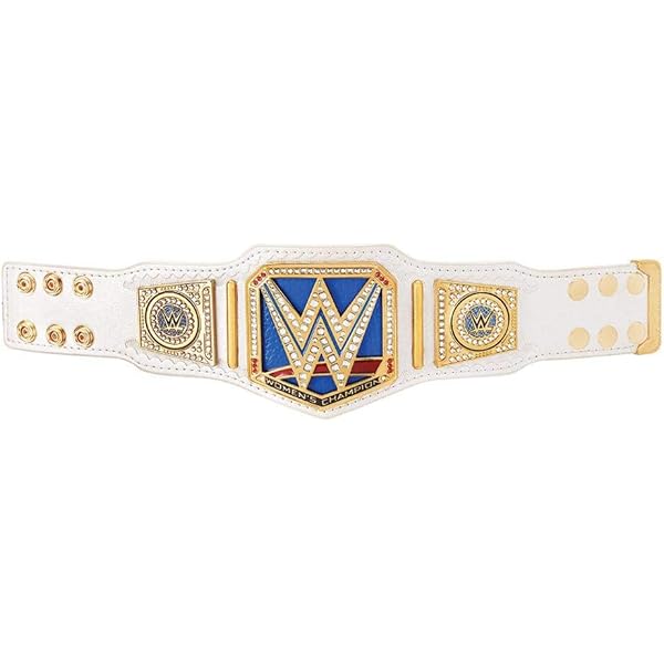 Amazon Com Wwe Authentic Wear Smackdown Women S Championship Mini Replica Title Belt Multi Sports Outdoors