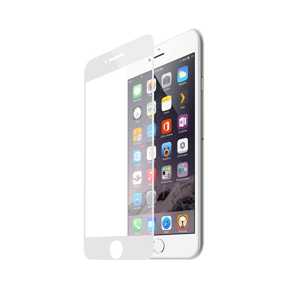 T 'nB TGIPH7WH Tempered Screen Protector for Apple iPhone 7/8 Clear/White