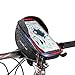 Bike Handlebar Bag, MOOZO Bicycle Top Tube Pouch, Cycling Frame Bags Phone Mount Holder for iPhone X 8 7 6 6S Plus Samsung Galaxy S8 S7 Edge S6 Edge Plus S6 LG HTC Sony Smartphones up to 6”thumb 3