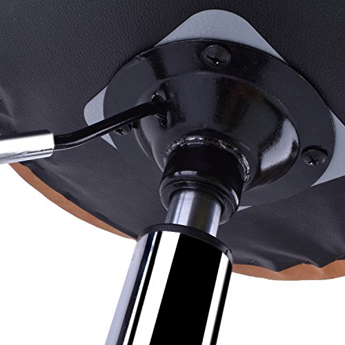 Rolling Stool Saddle Chair Beauty Salon Stool Leather Seat With Wheels Adjustable Height For Studio Medical Office Salon Spa Yellow