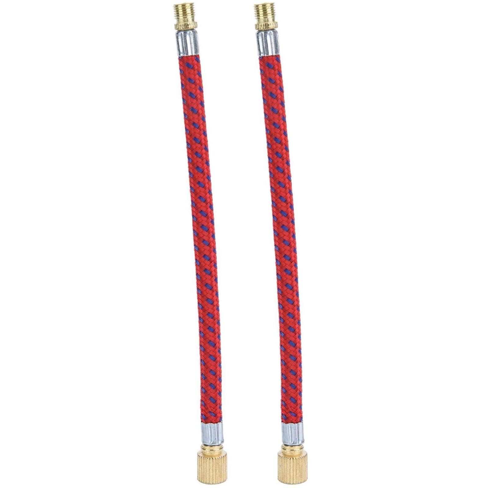 2 Pcs Bike Pump Tube, Bicycle Pump Tube Bike Pump Extension Hose Bicycle Pump Replacement Hose for Road Mountain Bike