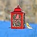 Perky-Pet 363R Red Sparkle Lantern Bird Feeder