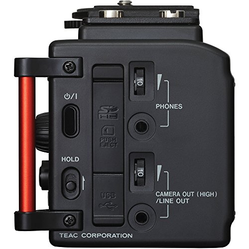 Tascam Portable Recorder for DSLR (DR-60DMKII) with 64GB MicroSDXC Memory Card, Closed-Back Professional Headphones Black, Xit AA Charger with 4 2950mah AA Batteries & 1 Piece Micro Fiber Cloth - Thumbnail 3