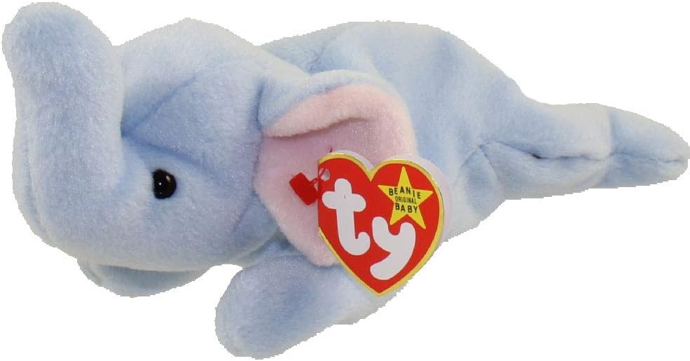TY~BEANIES ANIMALS Peanut The Elephant 