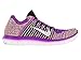 NIKE Women's Free RN Flyknit Running Shoe (8 B(M) US, Black/Volt/White)