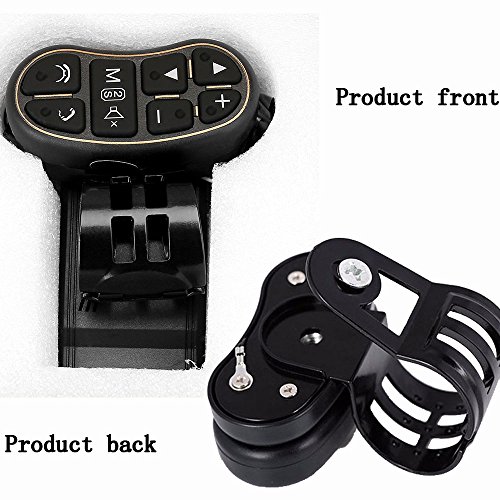Steering wheel control button kit with wireless Bluetooth remote