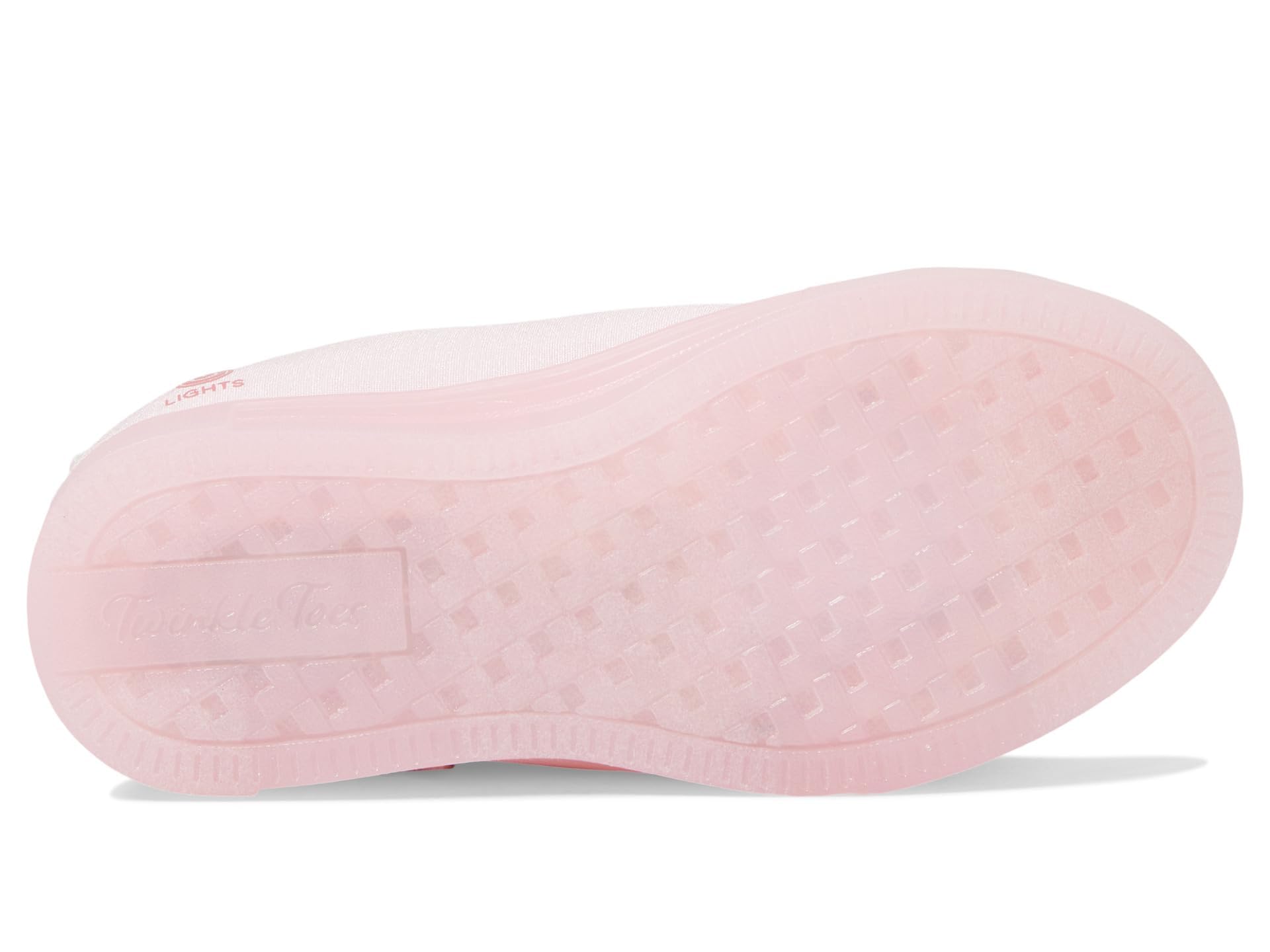 Skechers Girl's Twinkle Sparks Ice-Heather – Light-Up Sneakers, Cushioned Comfort, Flexible Sole