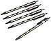 NFL New Orleans Saints Disposable Black Ink Click Pens, 5-Pack
