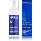 Repechage Sea Cleanse Foaming Seaweed Cleanser &ndash; Hydrating Soap-Free Daily Facial Cleanser for All Skin Types with Seaweeds, AHAs, Soy Protein &amp; Vitamin C &ndash; Gently Exfoliating Face Wash &ndash; 5 fl oz