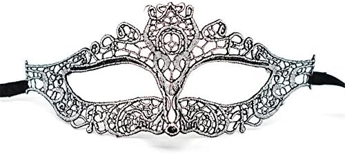 Halloween New, Cat Face Mask Halloween Costume Party Goggles, Halloween Necessities (silver)