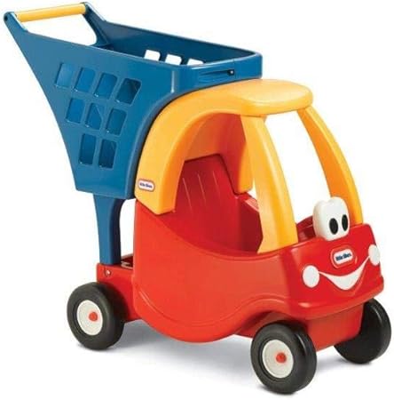 red and yellow tikes car