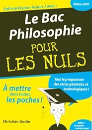 Le  bac philosophie