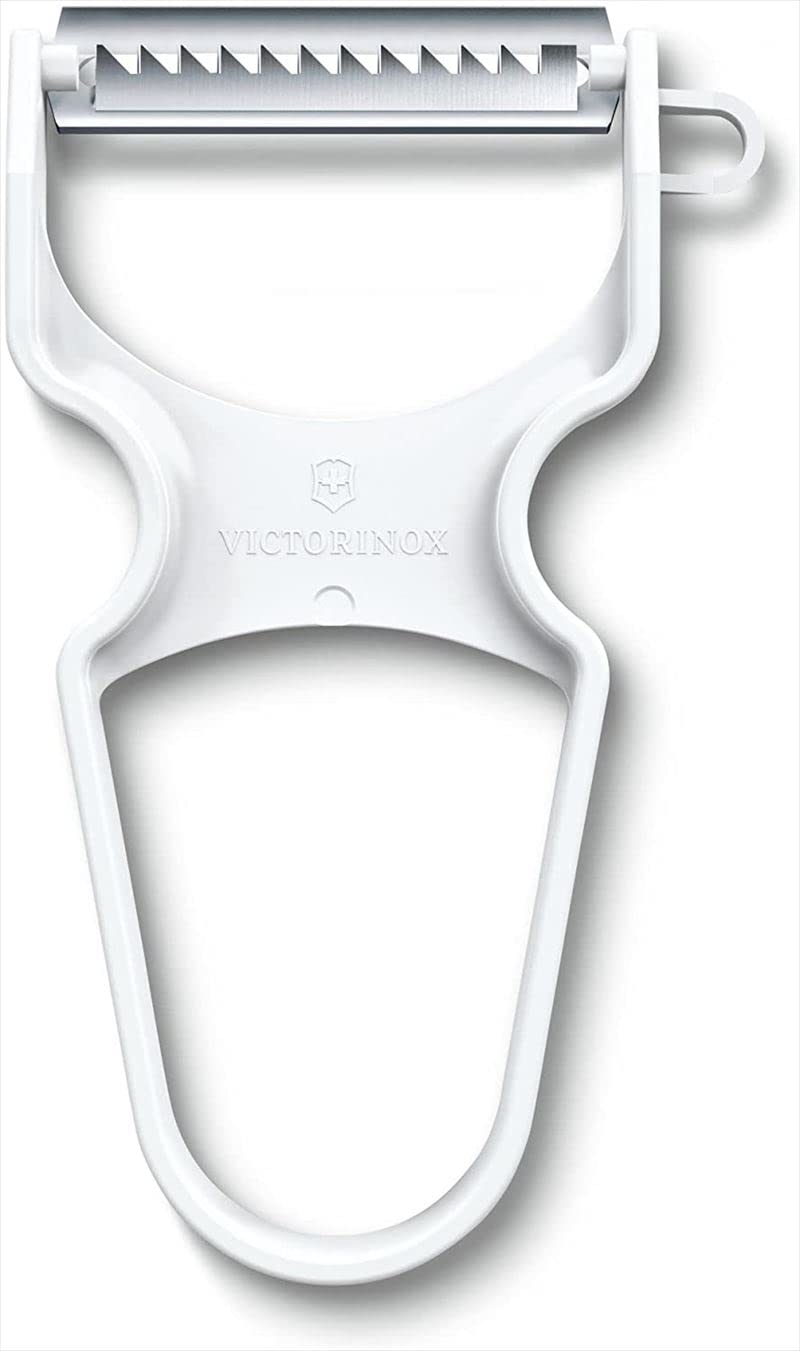 Victorinox RAPID Peeler With Pendulum Blade, Julienne, Dishwasher-Safe, For Left- and Right-Handed Users, Swiss Made