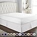 Hotel Luxury Bed Skirt/Dust Ruffle 1800 Platinum Collection-14 inch Tailored Drop, Wrinkle & Fade Resistant, Linens (Full, White) primary