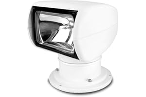 12V Marine Searchlight, 2500LM Boat Spotlight, for Coast Guard Yacht