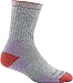 Darn Tough Vermont Women's Hiker Coolmax Micro Crew Midweight Hiking Socks (Style 1929) - Grey, Medium