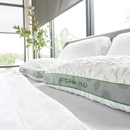 Bedgear Storm Performance Pillow Size 3.0 Medium Firm Pillow Warm