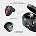 Wireless Earbuds Bluetooth Headphones with Mic in-Ear Noise Cancelling Earphone HD Stereo Sweatproof Headsets for iPhone Samsung and Smartphones from WOWOGO (K5S-red)