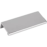 Hardware Resources Elements A500 Edgefield Collection Cabinet and Furniture Handle Pull (4" overall length, Polished Chrome)