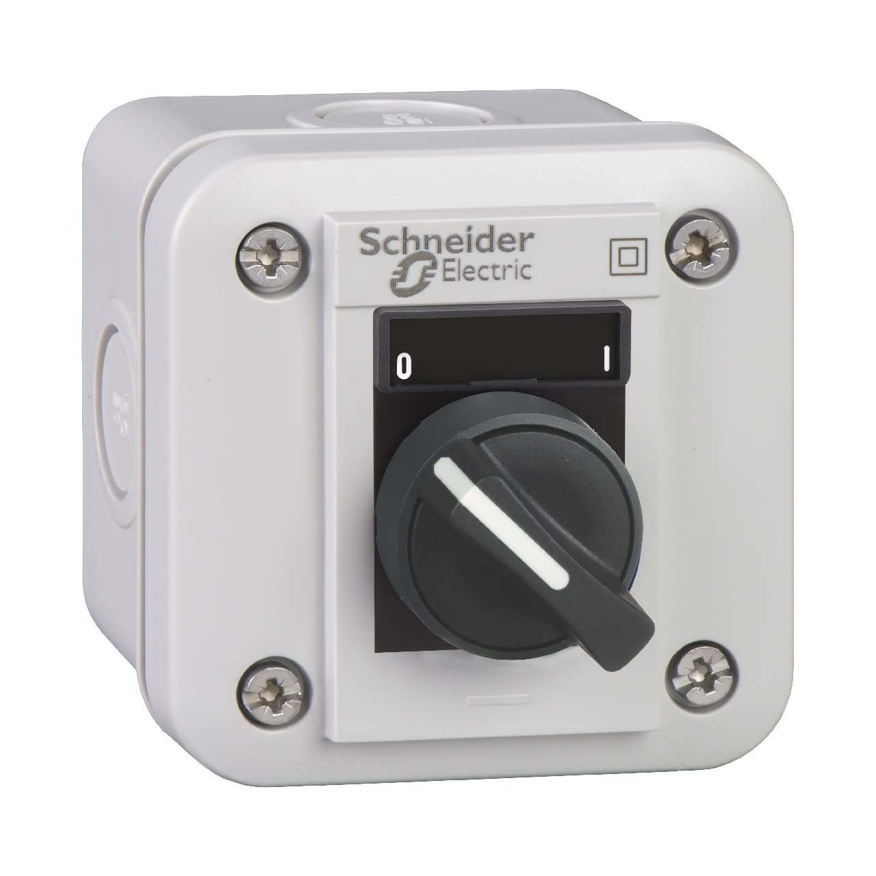 Schneider Electric 2 POS SELECTOR SWITCH - Rotary Push Button - White - Manual