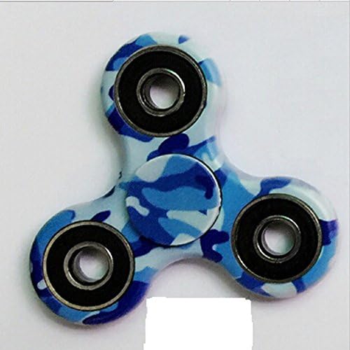 Taold Hand Spinner Fidget Toy Relieves Stress Anxiety Toy with Ceramic Bearing (A Colorful 4)