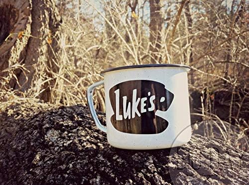 Gilmore Girls Luke's Camping Mug Oversized Enamel Mug