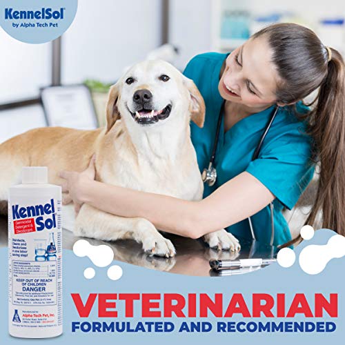 KennelSol Dog Crate Cleaner and Disinfectant Cleaning Concentrate
