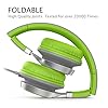 AILIHEN-C8-Foldable-Headphones-with-Microphone-and-Volume-Control-Lightweight-Stereo-Headsets-for-iPad-35mm-Android-Cellphones-Smartphones-Laptop-Computer-Mp3-GreyGreen Ailihen C8 Foldable Headphones with Microphone and Volume Control Lightweight Stereo Headsets for iPad 3.5mm Android…
