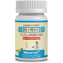 Amazon.com: Fu Zi Li Zhong Pian - Midwarmer - 200 mg 200