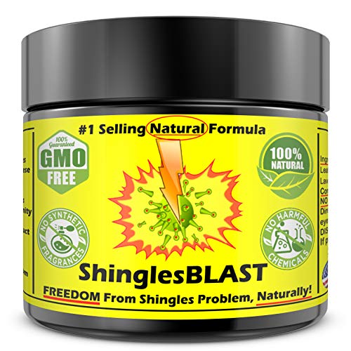 ShinglesBLAST Fast Acting Natural Shingles Cream With 30 Essential