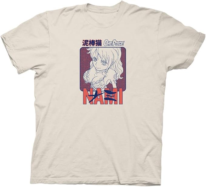 Amazon Ripple Junction ワンピース 大人用 ユニセックス ナミ 漢字入り 軽量 綿100 クルーtシャツ Us サイズ Small カラー グレー Tシャツ カットソー 通販