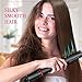 Hair Straightener and Curler 2 in 1, Best Flat Iron for Thick Hair, Hair Iron Straightener Dual Voltage (Black)thumb 1