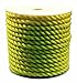 Rope King TP-34200Y Twisted Poly Rope - Yellow - 3/4 inch x 200 feet