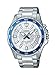 Casio Men's 'Super Illuminator' Quartz Stainless Steel Casual Watch, Color:Silver-Toned (Model: MTD-110D-7AVCF)