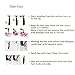 9A Malaysian Human Hair 3 Bundles Straight Remy Hair Extensions Human Hair Black Double weft by Lovenea(14 16 18)