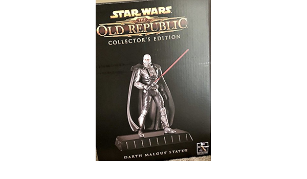 star wars the old republic collector's edition darth malgus statue