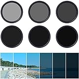 XCSOURCE Variable Adjustable Neutral Density ND Fader Filter ND2 ND4 ND16 to ND400 With Case 58mm LF304