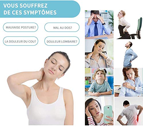 HOPAI Posture Corrector, Physical Therapy Posture Brace and Spinal Support Posture Trainer for Neck, Shoulder, Back and Lumbar Pain Relief- Multiple sizes Posture Corrector for Men and Women (XL)