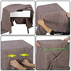 12 Textile Moving Packing Blankets - 54 x 74 Inches