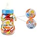 Rattle Teether Set Baby Toys - Wishtime 9pcs Shake and Grap Rattle Toy for Newborn with Giant Bottle Gift for 0-12 Month Baby Infant Newborn Chritsmas Gift