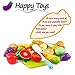 GBSELL 20PC Cutting Fruit Vegetable Pretend Play Children Kid Educational Toy Christmas Gift