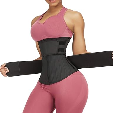 double compression waist trainer amazon
