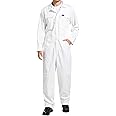 HISEA Men's Long Sleeve Coverall, Stain & Wrinkle Resistant Mens Work Coverall with Multi Pockets