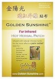 Golden Sunshine - Far Infrared Hot Herbal Patch - 1 Pack