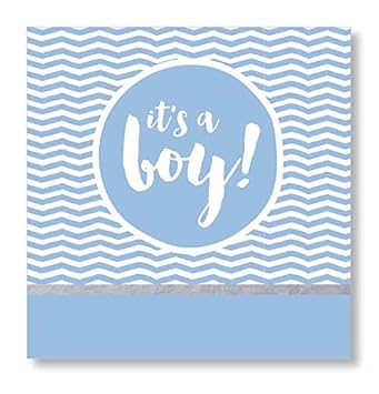 baby boy shower napkins