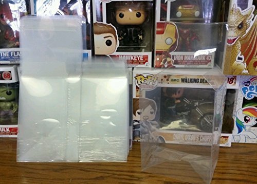 FUNKO 4" POP PROTECTOR ACID FREE CRYSTAL CLEAR CASE 20-PACK