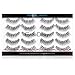 EmaxDesign 10 Pairs Fake Eyelashes, Multipack Natural 3D False Eyelashes – Fashion Eyelashes Extension For Makeup.