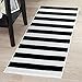 Lavish Home Breton Stripe Rug, 1'8