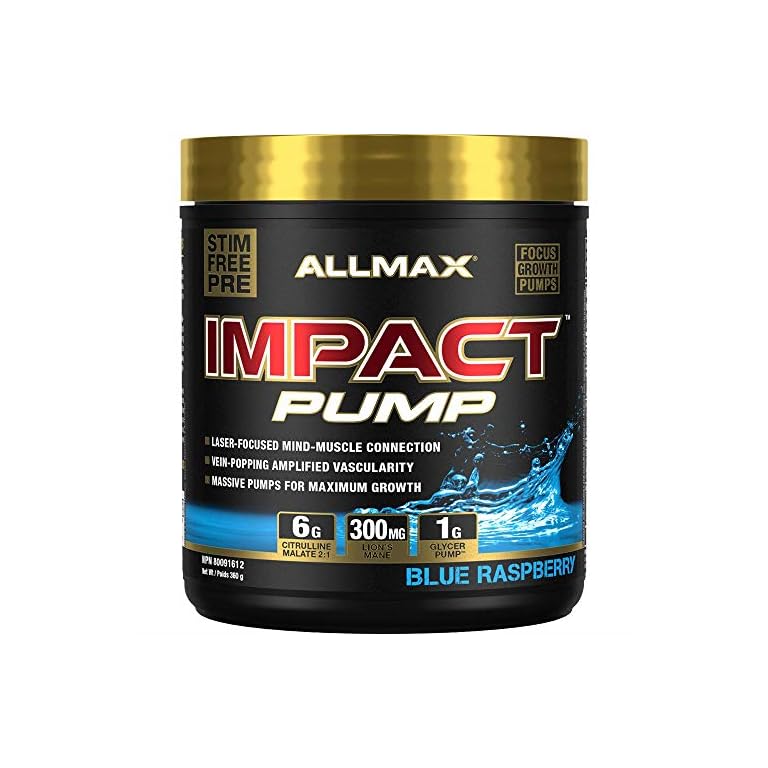 ALLMAX Nutrition IMPACT Pump NonStim Pump Preworkout ALLMAX Nutrition IMPACT Pump NonStim Pump Preworkout